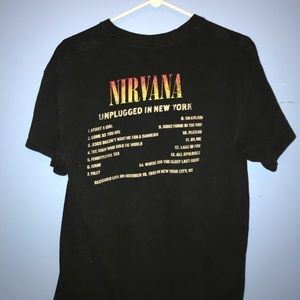 nirvana shirt pacsun